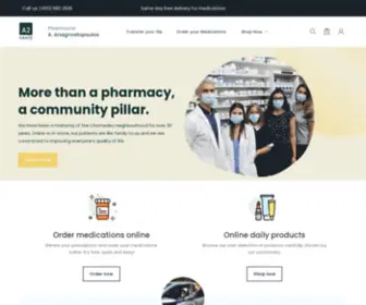 A2Sante.com(Pharmacy A) Screenshot