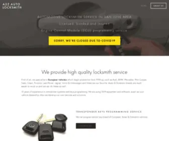 A2Zautolocksmith.com(A2Z AUTO LOCKSMITH) Screenshot