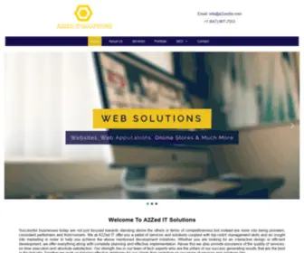 A2Zedits.com(Website design company) Screenshot