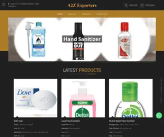 A2Zexporters.com(GahneMall Internet LLP) Screenshot