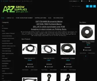 A2Zgrowsupplies.com(A2Z Grow Supplies) Screenshot