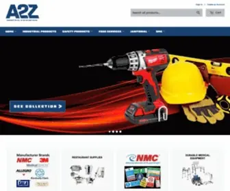 A2Zid.com(The A2Z Industrial Distributor Company) Screenshot