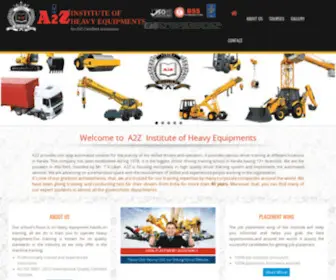 A2Zinstituteofheavyequipments.com(Best Fork Lift Training Institute) Screenshot