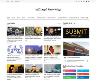 A2Zlegalknowledge.co.in(A2Z Legal knowledge) Screenshot