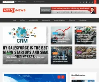 A2Znews.net(A2Z News) Screenshot