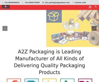 A2Zpacking.in(Cheap Packaging Materials manufacturers) Screenshot