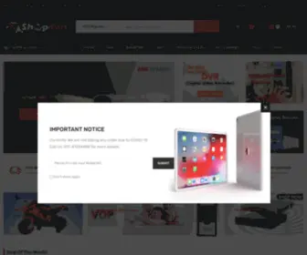 A2Zshopkart.com(Create an Ecommerce Website and Sell Online) Screenshot