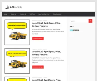 A2Zvehicle.com(Heavy Construction Equipment List & All Types of Machines) Screenshot