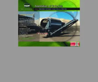 A3-Environmental.com(The manufacturer of solid waste and wastewater treatment equipment) Screenshot