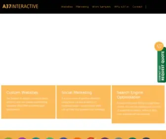 A37.in(Creative Agency for Web) Screenshot