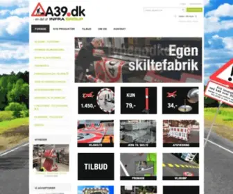 A39.dk(Infra Group Danmark ApS) Screenshot