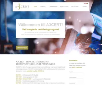 A3Cert.com(A3CERT) Screenshot