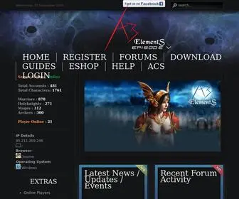 A3Elements.in(A3ElementS MMORPG) Screenshot
