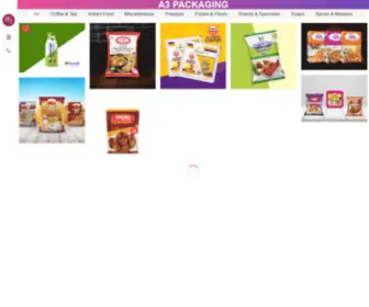 A3Packaging.com(Packaging Sells) Screenshot