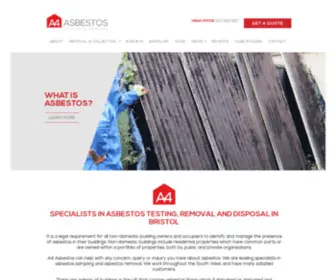 A4Asbestos.co.uk(Asbestos Removal Bristol) Screenshot