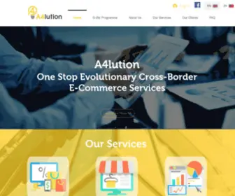 A4Lution.com(跨境電商服務 E) Screenshot