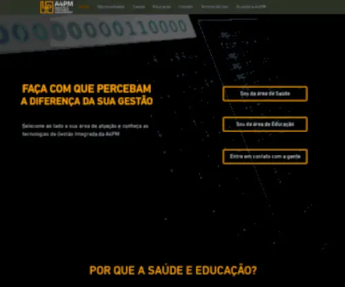 A4PM.com.br(Analytics for public management) Screenshot