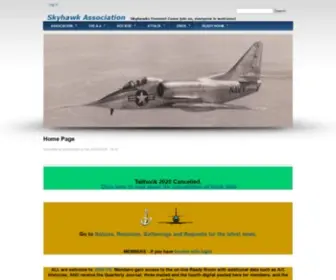 A4SKyhawk.org(The Skyhawk Association) Screenshot