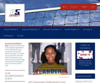 A5Gwinnett.com(Girls volleyball in Atlanta (Gwinnett)) Screenshot