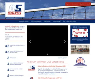 A5South.com(A5 South Volleyball Club) Screenshot
