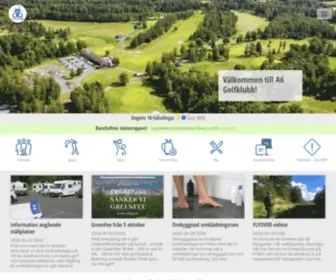 A6GK.se(A6 Golfklubb) Screenshot