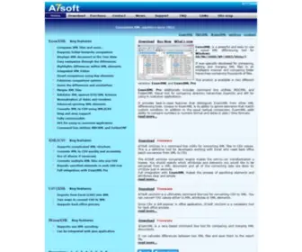 A7Soft.com(A7Soft offers XML tools) Screenshot