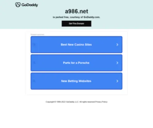 A986.net(爱彩) Screenshot