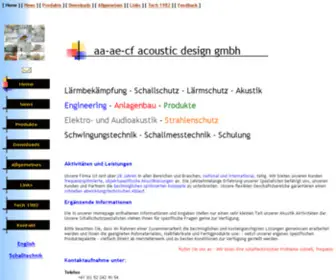 AA-AE-CF.ch(Acoustic design) Screenshot