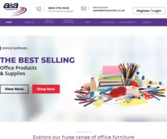 AA-Business.co.uk(Office and Print Supplies in Southampton) Screenshot