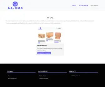 AA-CMS.com(AA CMS) Screenshot