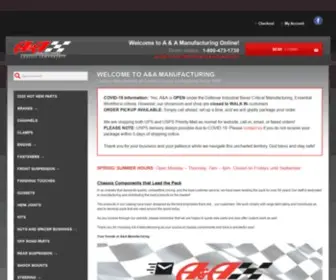 AA-MFG.com(A&A Manufacturing) Screenshot