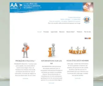 AA-Quebec.org(Drug) Screenshot