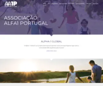 AA1P.pt(Associação Alfa 1 de Portugal) Screenshot