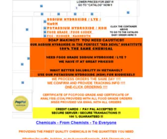 AAA-Chemicals.com(LYE) Screenshot