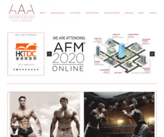 AAA-Entertain.com(AAA Entertainment) Screenshot