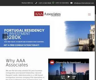 AAA-International.com(Citizenship by InvestmentSecond Passport Programs) Screenshot