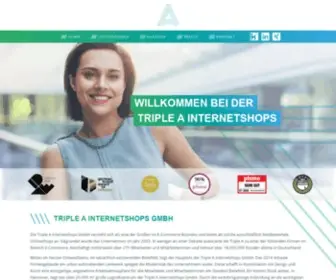 AAA-Internetshops.de(Triple A) Screenshot