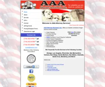 AAAAttorneyservices.com(AAA Attorney Services) Screenshot