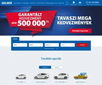 AAAAuto.hu(AAA AUTO) Screenshot