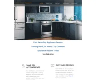 AAAccurate.com(AAA Fast Appliance Repair) Screenshot