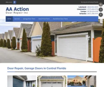 AAActiondoorrepair.net(Door Repair) Screenshot