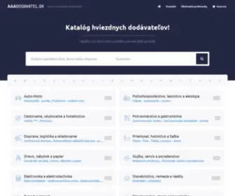 AAAdodavatel.sk(Katalóg) Screenshot