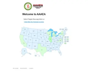 AAAea.org(Arab American Association for Engineers & Architects) Screenshot