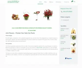 AAAflowerstore.com(AAA Flower Store) Screenshot