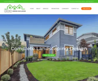 AAAgreenbuilders.com(Complete Home Remodeling) Screenshot