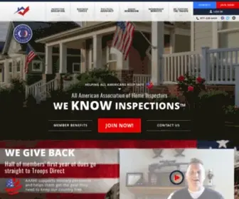 AAAhi.org(National Home Inspector Association) Screenshot
