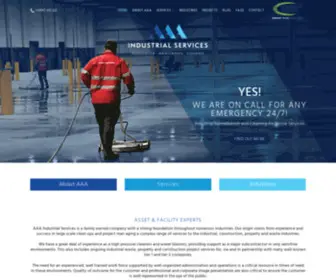 AAAindustrialservices.com.au(Water Blasting & Pressure Cleaning Brisbane) Screenshot
