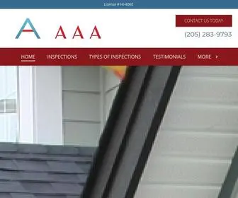 AAAisllc.com(Home Inspection Service Company) Screenshot