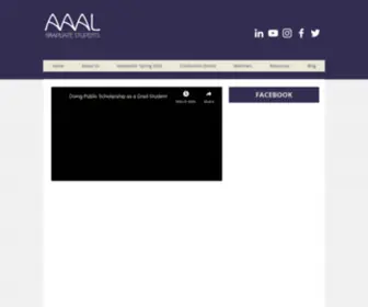 AAAL-GSC.org(AAAL GSC) Screenshot