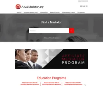 AAAmediation.org(AAA Mediation.org) Screenshot